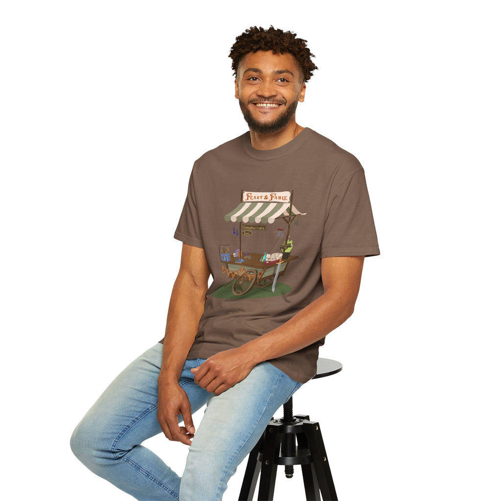 Feast and Fable fantasy Market Stand T-Shirt