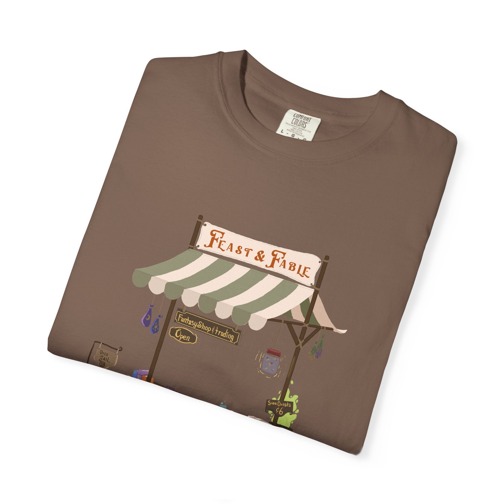Feast and Fable fantasy Market Stand T-Shirt