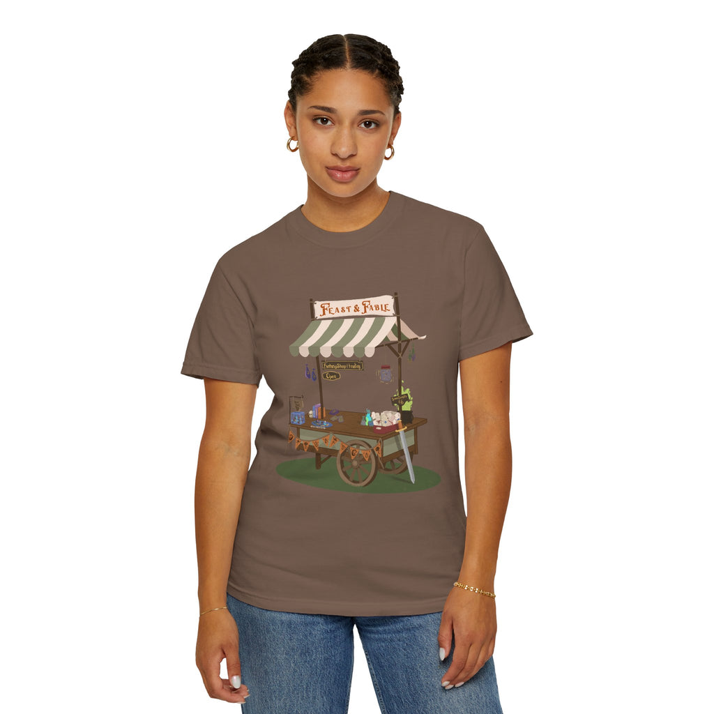 Feast and Fable fantasy Market Stand T-Shirt