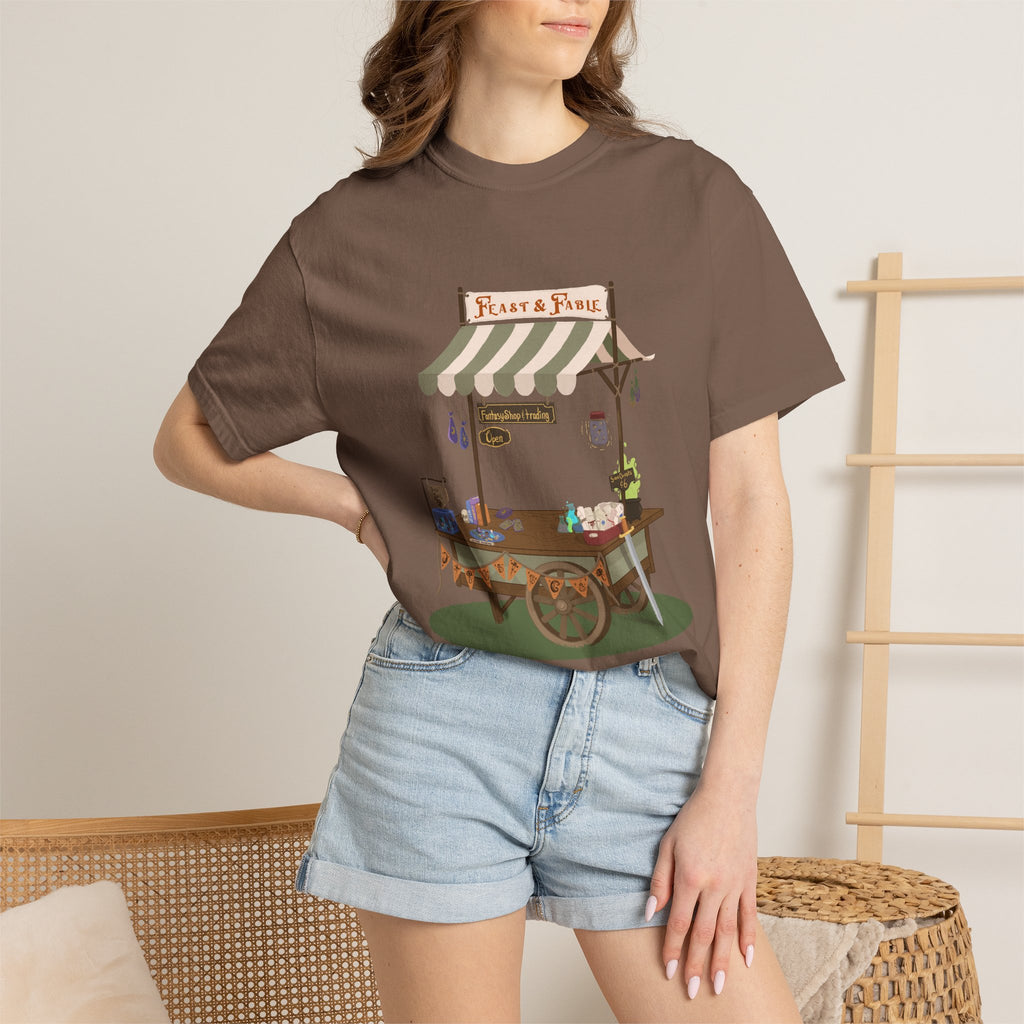 Feast and Fable fantasy Market Stand T-Shirt
