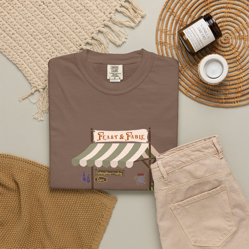 Feast and Fable fantasy Market Stand T-Shirt